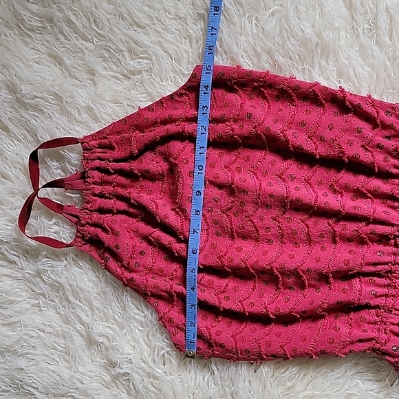 Nicole Miller Artelier 006082 Scalloped Tier Halter Neck Sheath Dress - Picture 8 of 10